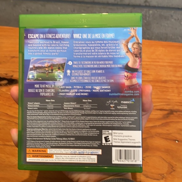 XBox One “Zumba World Party” Fitness Game - Picture 3 of 5
